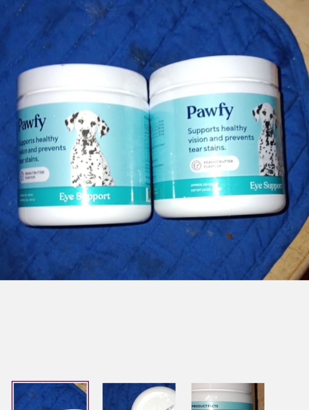 Eye Support Supplement for Dogs - Blue
